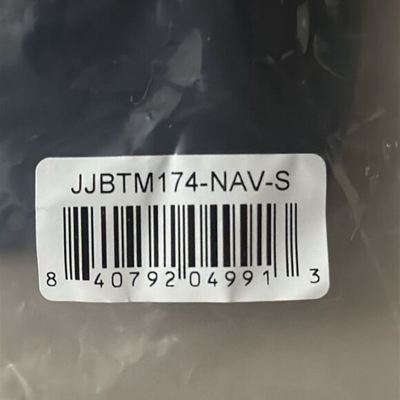 JJMALIBU SHIMMERFLEX ACTIVE SHORTS - NAVY small NWT in packaging - Picture 10 of 11